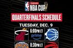 官方发布NBA杯淘汰赛时间：12月10日、11日连打两天决出4强