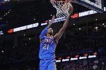 再添悍将！明日对阵开拓者 雷霆球员阿隆·维金斯可以出战