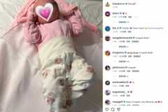 东契奇晒二女儿奥莉维亚照片 詹姆斯/文森特/拉拉维亚送祝福