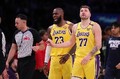 NBA杯湖人VS马刺首发：詹姆斯&东契奇&里夫斯集结 福克斯应战