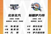 北京VS新疆大名单：赵睿周琦战旧主 阿不都齐麟在列