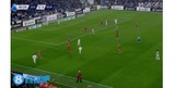 尤文1-0领先罗马！坎比亚索脚后跟助攻，孔塞桑推远角破门