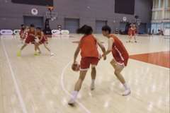 中国篮球之队分享女篮集训动态：第一周集训结束，再接再厉！