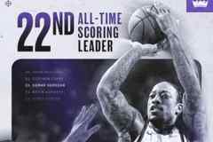 里程碑！德罗赞生涯总得分超越加内特 升至NBA历史第22位！