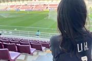 李昊晒女友：从上一届到这一届，我的福星来看的比赛没输过❤️