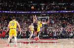 去年10秒9分+绝杀还记得不？ESPN预测胜率：湖人58.6% 公牛41.4%