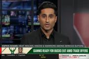 不如Woj！美网友狂喷Shams：字母哥流言0-8！11篇链接就1个交易！