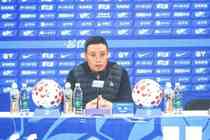 赛后新闻发布会上主教练陈涛表示：我觉得每个球员都已倾尽全力了