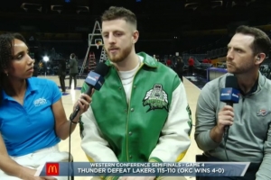 【完整版】哈滕:我们有很多人在其他队都能首发 感谢SGA的信任!